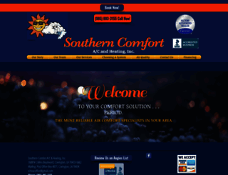 southerncomforta-h.com screenshot