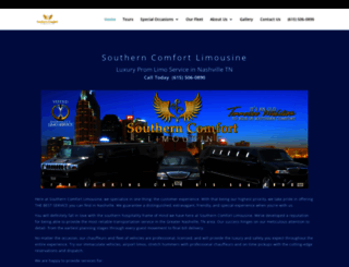 southerncomfortlimousine.com screenshot