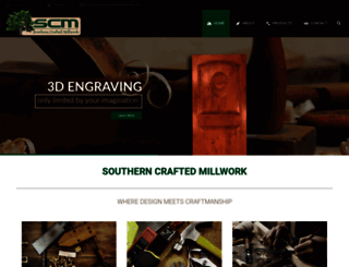 southerncraftedmillwork.com screenshot