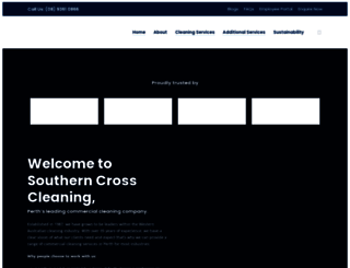 southerncrosscleaning.com screenshot