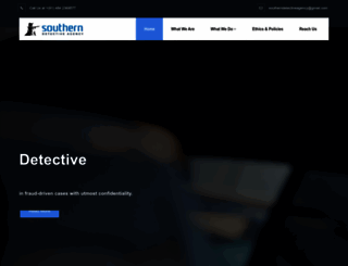 southerndetectiveagency.com screenshot