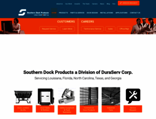 southerndockproducts.com screenshot