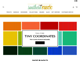 southernfabric.com screenshot