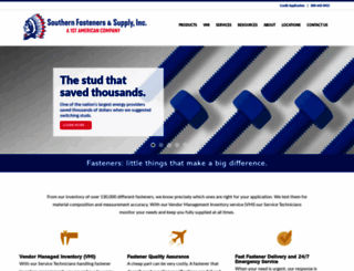 southernfasteners.com screenshot