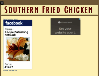 southernfriedchickenrecipe.com screenshot