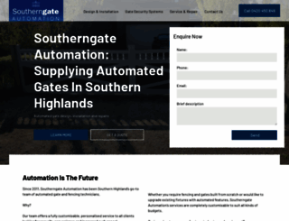 southerngateautomation.com.au screenshot