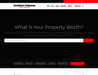 southerngateway.com.au screenshot