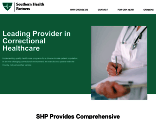 southernhealthpartners.com screenshot