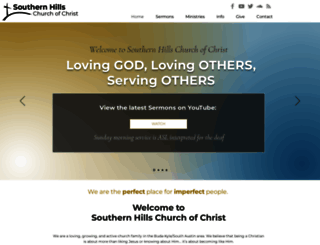 southernhillscoc.org screenshot