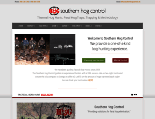 southernhogcontrol.net screenshot