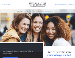 southernlivingfamilydentistry.com screenshot
