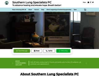 southernlung.com screenshot