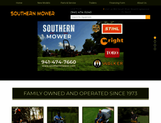 southernmower.com screenshot