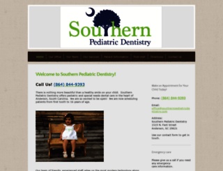 southernpediatricdentistry.com screenshot