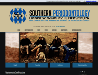 southernperiodontology.com screenshot