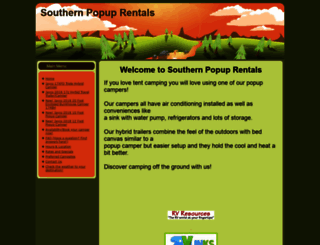 southernpopuprentals.com screenshot
