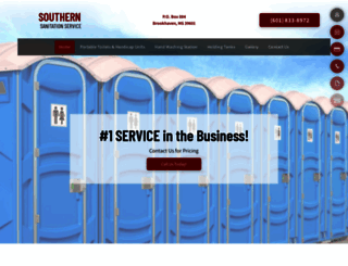 southernsanitationservices.com screenshot