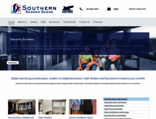 southernscreenscene.com.au screenshot
