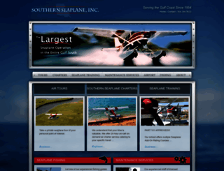 southernseaplane.com screenshot