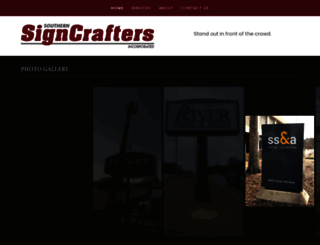 southernsigncrafters.com screenshot