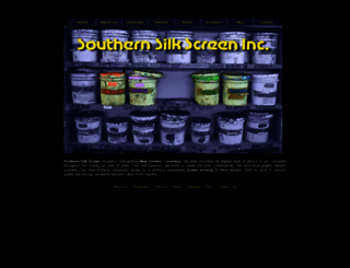 southernsilkscreen.com screenshot