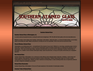 southernstainedglass.net screenshot