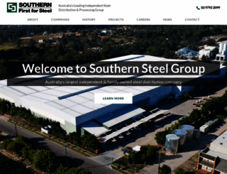southernsteelgroup.com.au screenshot