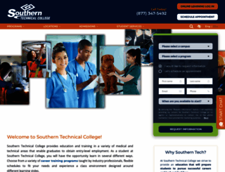 southerntech.edu screenshot