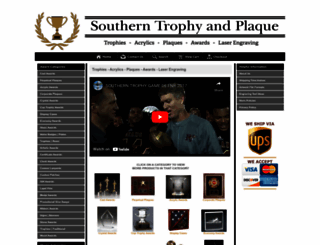 southerntrophyshop.com screenshot