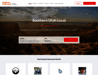 southernutahlocal.com screenshot