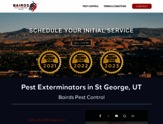 southernutahpestcontrol.com screenshot