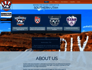 southernutahsoccer.com screenshot
