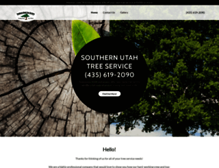 southernutahtreeservice.com screenshot