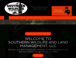 southernwildlifeandland.com screenshot