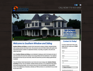 southernwindowsiding.com screenshot
