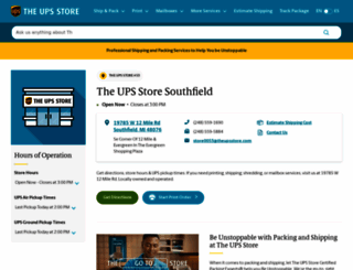 southfield-mi-0053.theupsstorelocal.com screenshot