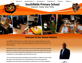 southfieldsprimary.com screenshot