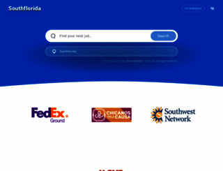southflorida.jobing.com screenshot
