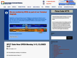 southfloridacontainer.com screenshot