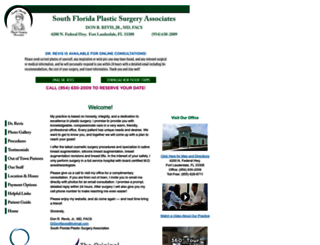 southfloridaplasticsurgery.com screenshot
