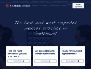 southgatemedical.com.au screenshot