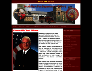 southhaysfire.com screenshot