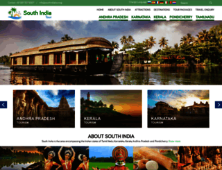 southindiatour.org screenshot