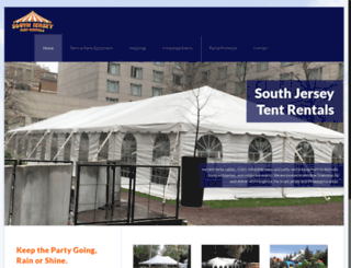 southjerseytentrentals.com screenshot