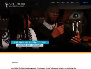 southlakechristian.org screenshot