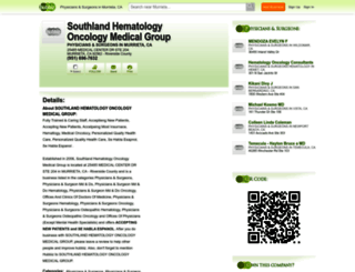 southland-hematology-oncology-medical-group-ca.hub.biz screenshot
