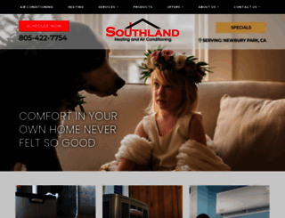 southlandac.com screenshot