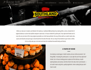 southlandbbqcatering.com screenshot