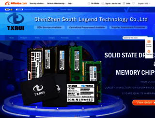 southlegend.en.alibaba.com screenshot
