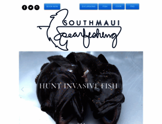 southmauispearfishing.com screenshot